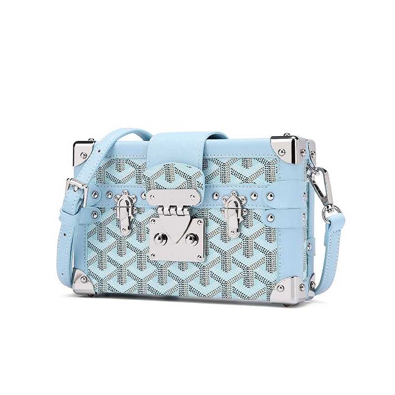 Túi Hộp Trunk Edmond Masion Blue (Black Soft Trunk)